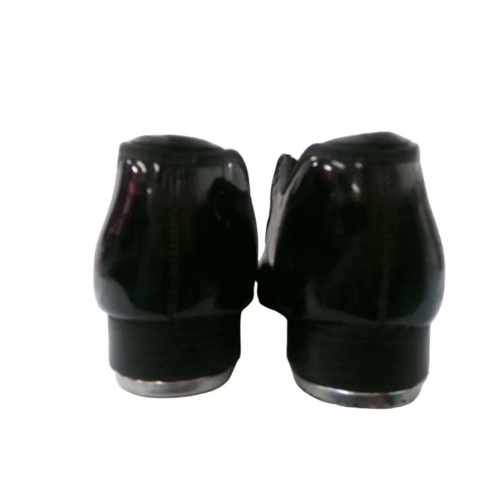 Pre-Owned Dance Tap Shoes Capezio Big Kids 12M Tyette Man Made Elastic Student